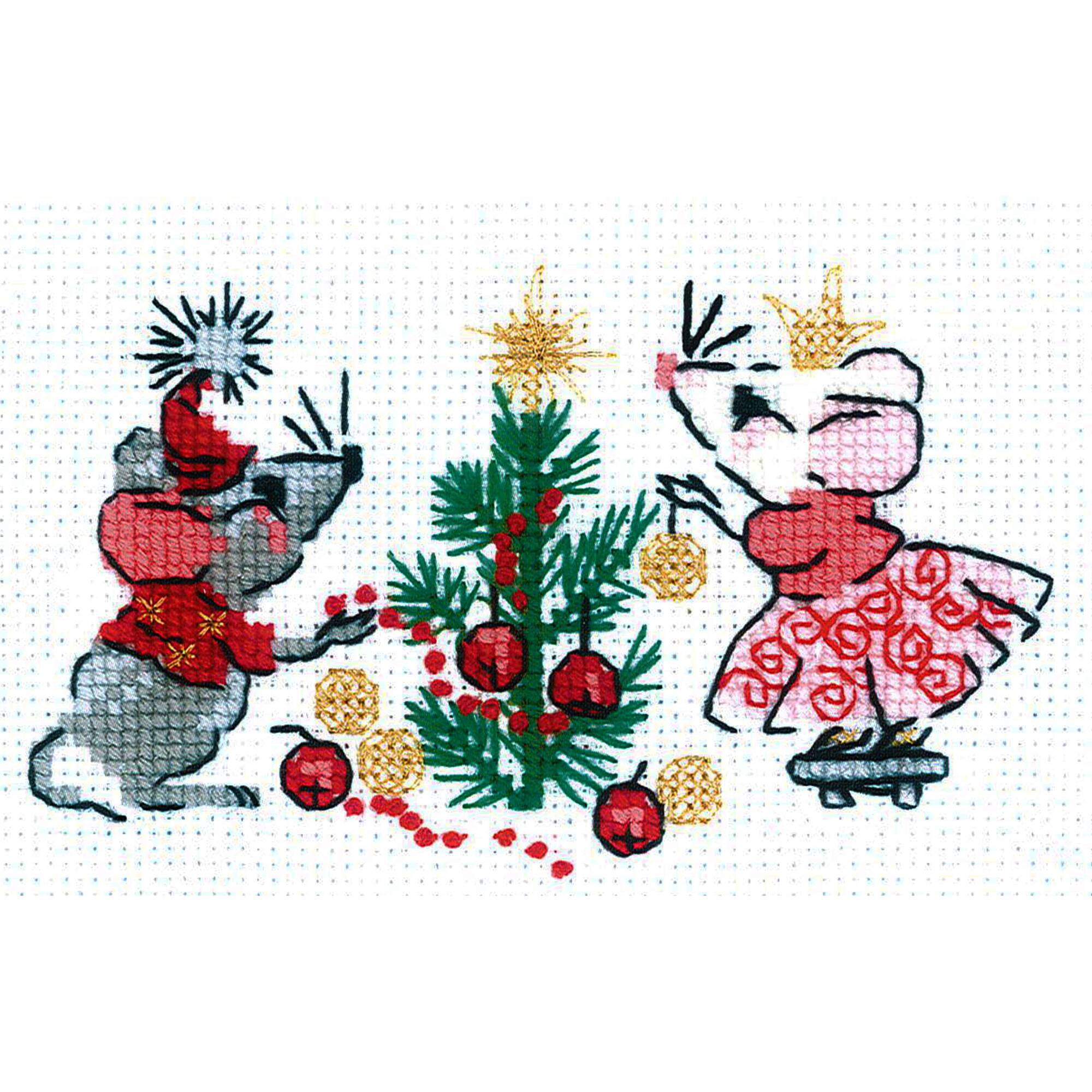 RIOLIS Waiting for a Holiday Cross Stitch Kit